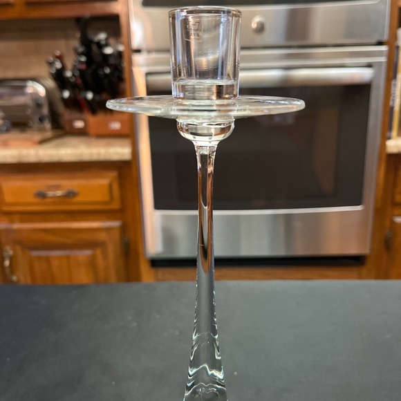 Vintage Arabia of Finland Nuutajarvi Aurora Chrystal Candlestick. 1974. - Picture 3 of 10